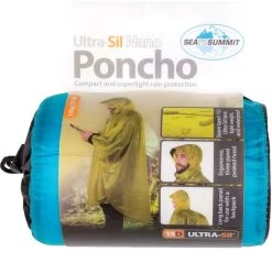 Sea To Summit Ultra-Sil® Nano 15D Poncho -Udendørs Udstyrsbutik 11200014 2