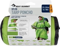Sea To Summit Nylon Tarp 70D Poncho 8 Sea To Summit Nylon Tarp 70D Poncho -Udendørs Udstyrsbutik 11200015 3