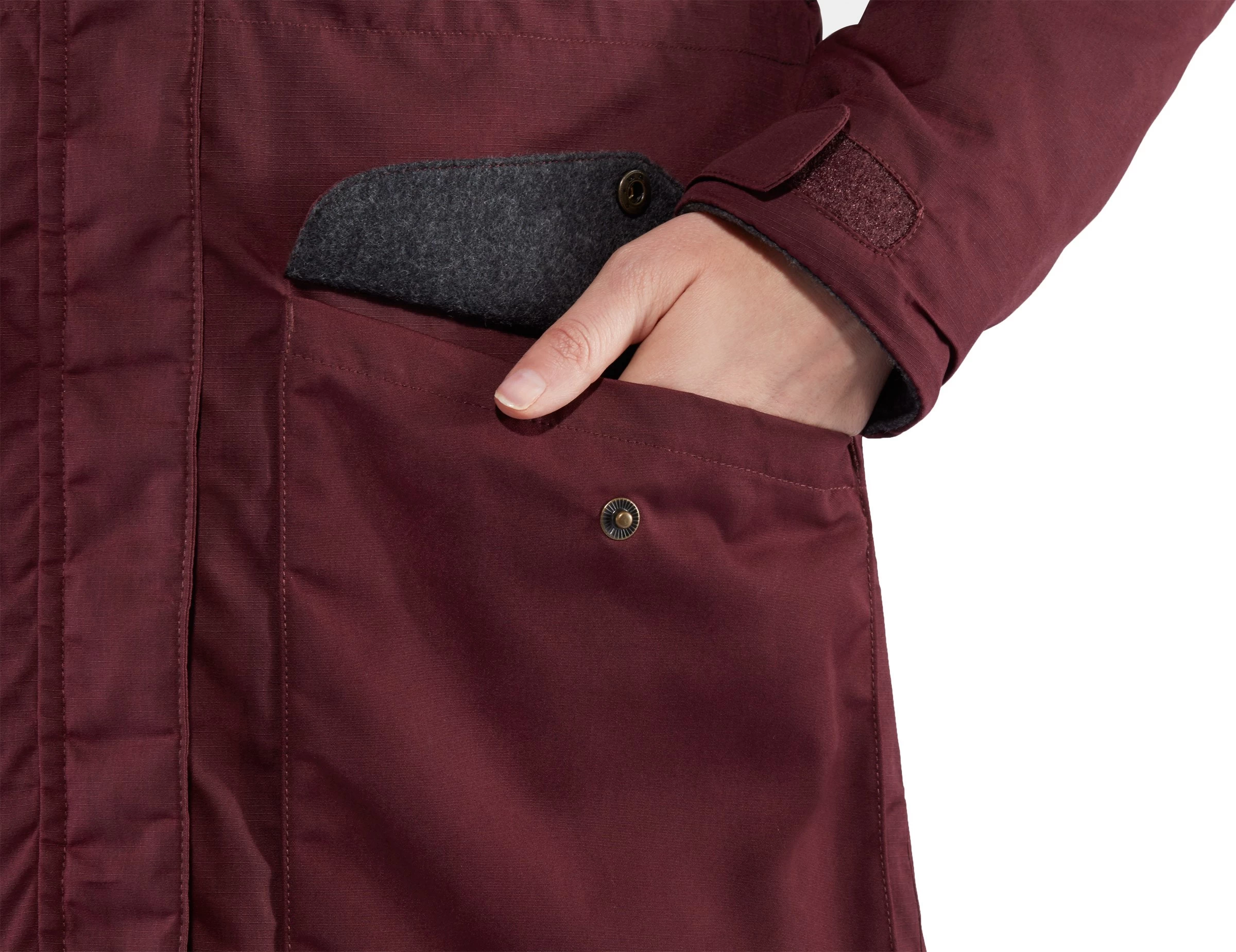 FJÄLLRÄVEN Singi Wool Padded Parka Women 5 FJÄLLRÄVEN Singi Wool Padded Parka Women - Billede 3