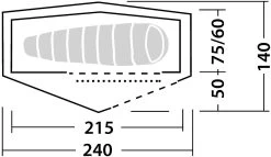 Robens Starlight 1 Tent -Udendørs Udstyrsbutik 65000108 2