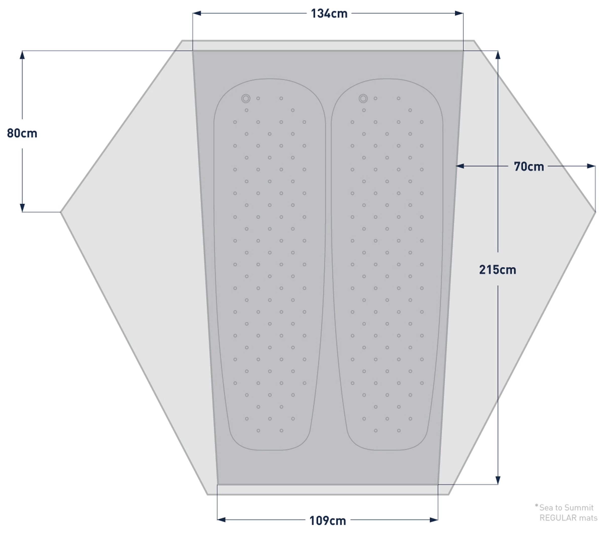 Sea To Summit Telos TR2 Ultralight Backpacking Tent 11 Sea To Summit Telos TR2 Ultralight Backpacking Tent - Billede 9