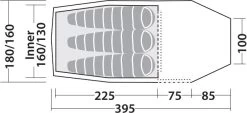 Robens Voyager 3EX Tent -Udendørs Udstyrsbutik 65100119 7
