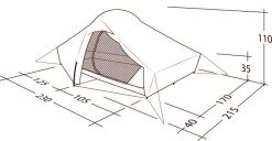 Robens Chaser 3XE Tent -Udendørs Udstyrsbutik 65100160 7