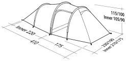 Robens Pioneer 4EX Tent -Udendørs Udstyrsbutik 65100167 7