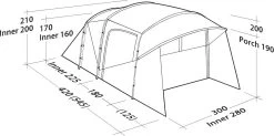 Robens Wolf Moon 5XP Tent -Udendørs Udstyrsbutik 65200020 8