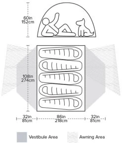 Big Agnes Copper Spur HV UL5 Tent -Udendørs Udstyrsbutik 65200024 7