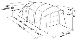 Robens Eagle Rock 5XP Tent -Udendørs Udstyrsbutik 65200027 7