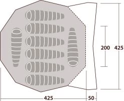 Robens Chinook Ursa 8 PRS Tipi -Udendørs Udstyrsbutik 65400042 9