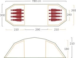Helsport Valhall Inner Tent -Udendørs Udstyrsbutik 65700000 2
