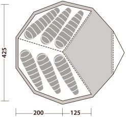 Robens Inner Tent Chinook Ursa -Udendørs Udstyrsbutik 65700032 4