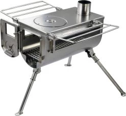 Woodlander Double View Medium Cook Camping Stove -Udendørs Udstyrsbutik 65900067 3