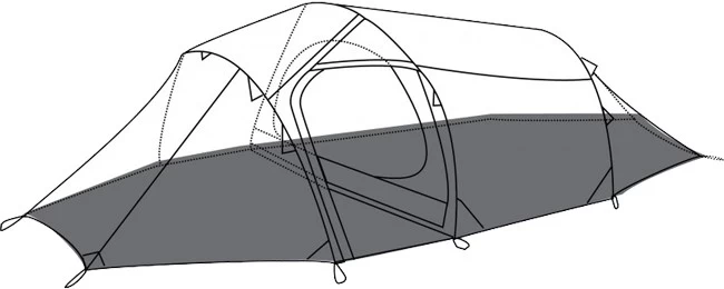 Helsport Gimle Family 4+ Footprint 3 Helsport Gimle Family 4+ Footprint