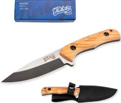 Herbertz Zebra Wood Full Tang Belt Knife AISI 420 -Udendørs Udstyrsbutik 92300142 3
