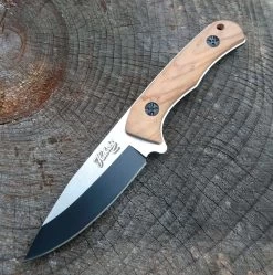 Herbertz Zebra Wood Full Tang Belt Knife AISI 420 -Udendørs Udstyrsbutik 92300142 4