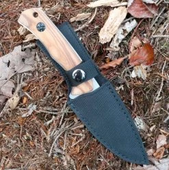 Herbertz Zebra Wood Full Tang Belt Knife AISI 420 -Udendørs Udstyrsbutik 92300142 5