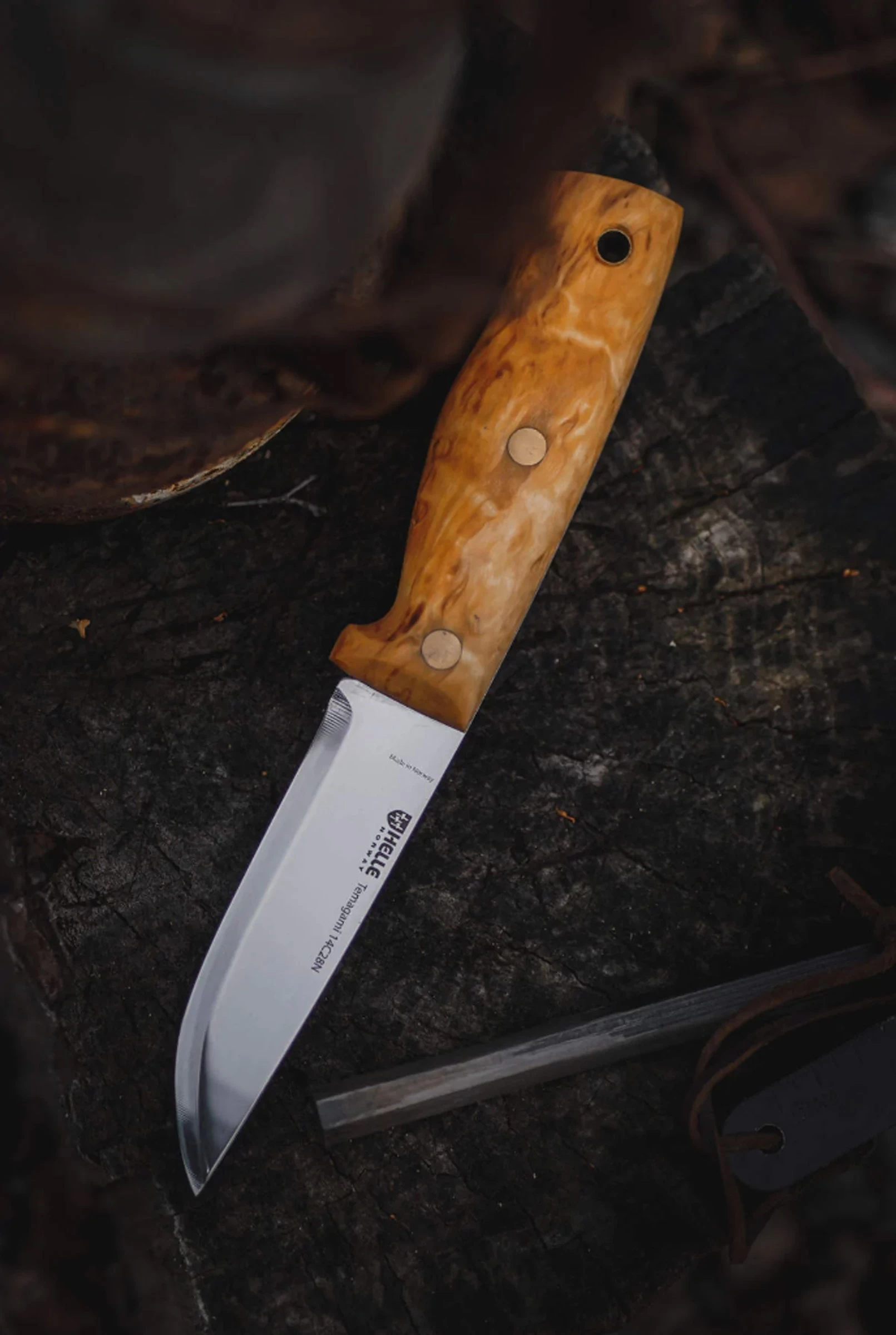 Helle Temagami 14C28N Full Tang Knife 7 Helle Temagami 14C28N Full Tang Knife - Billede 5