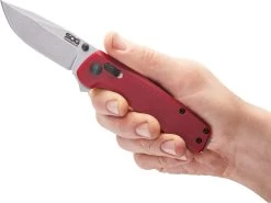 SOG Terminus XR G10 Folding Knife - Crimson -Udendørs Udstyrsbutik 92400118 4