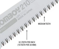 Silky Gomboy 210 Medium Teeth -Udendørs Udstyrsbutik 92500050 5